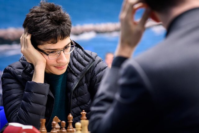 تساوی فیروزجا مقابل مرد شماره یک اتریش در مسابقات شطرنج پراگ