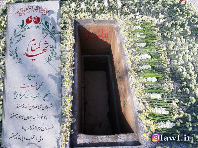 تا تکمیل مزار شهدای تدفین شده شهید گمنام در استان تدفین نمی‌شود
