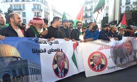 تظاهرات الجزایر در محکومیت طرح "معامله قرن"