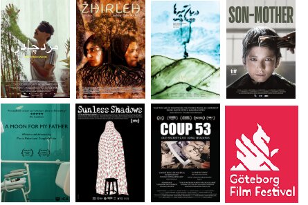 ۷ فیلم سینماگران ایرانی در جشنواره گوتنبرگ سوئد 