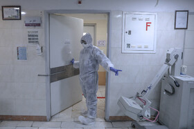 دستگاه مخصوص تصویربرداری جهت استفاده در مرکز قرنطینه بیماران مشکوک به این ویروس جدید در بیمارستان شهدای یافت‌آباد تعبیه شده است