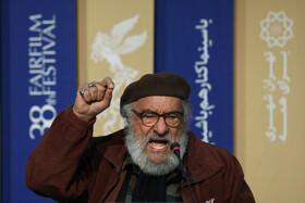 پنجمین روز سی و هشتمین جشنواره فیلم فجر - داریوش ارجمند در نشست خبری فیلم «روزبلوا»