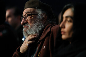 پنجمین روز سی و هشتمین جشنواره فیلم فجر - داریوش ارجمند و لیلا زارع در پنجمین روز سی و هشتمین جشنواره فیلم فجر