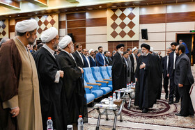 دیدار کارکنان قضایی استان بوشهر با سید ابراهیم رییسی، رییس قوه قضاییه