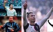کدام بازیکن زودتر از رونالدو به رکورد ۵۰ گل زده در ایتالیا رسید؟