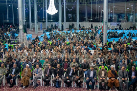 مراسم چهلمین روز شهادت سردار قاسم سلیمانی در مصلی اراک