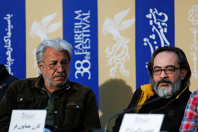 The film crew of “Exodus” is present in the press conference of the 38th Fajr Film Festival, Tehran, Iran, February 7, 2020.