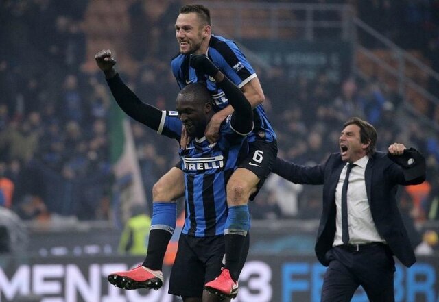 صدرنشینی اینتر با کامبک در داربی میلان