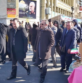 استاندار تهران: مردم با حضور خود در راهپیمایی حماسه‌ای دیگر خلق کردند