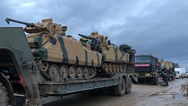 یک منبع روس: ترکیه تجهیزات نظامی را در اختیار اعضای النصره قرار داده است