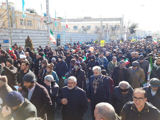 برگزاری راهپیمایی ۲۲ بهمن در شهرستان ورامین ‌