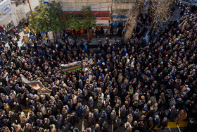 تشییع پیکر آیتالله طبرسی نماینده سابق ولی فقیه در ساری