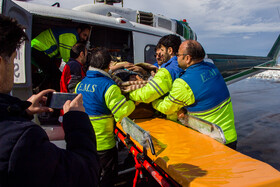 امداد رسانی به مناطق برف گرفته گیلان