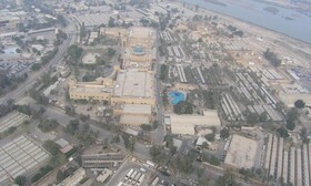 حملات موشکی به سفارت و مقر ائتلاف تحت امر آمریکا در بغداد