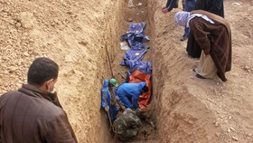 تیم بین‌المللی به دنبال نبش قبر یک گور جمعی در عراق با ۱۰۰۰ جسد