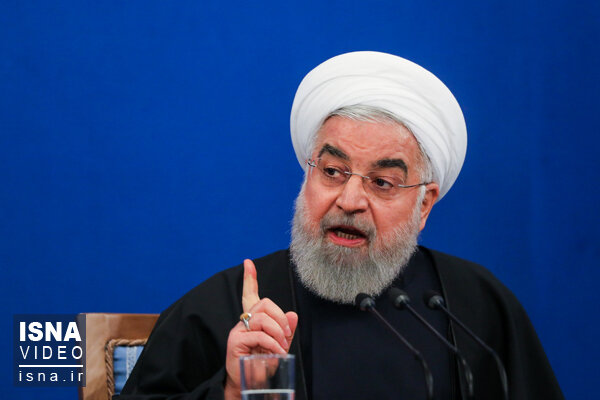 ویدئو / روحانی: فشارهای آمریکایی‌ها را پشت سر گذاشته‌ایم