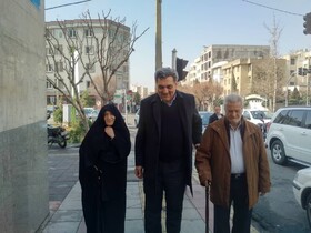 حضور شهردار تهران در انتخابات