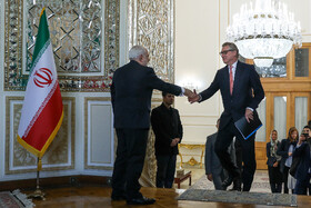 ژاک لویی ورنر، سفیر هلند در ایران در حاشیه دیدار وزیر امور خارجه دولت پادشاهی هلند با محمد جواد ظریف، وزیر امور خارجه کشورمان