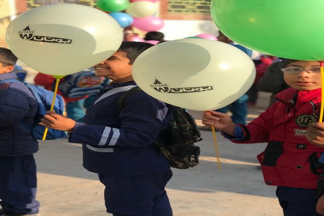 تجهیز مدارس مناطق محروم در کمپین کلاسمون گرمه بوتان