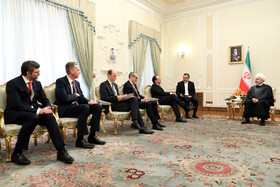 دیدار «الکساندر شالنبرگ» وزیر خارجه اتریش با رییس جمهوری