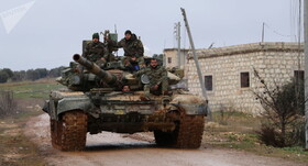 کنترل ارتش سوریه بر شهر الصنمین در درعا