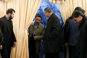 محمود واعظی در مراسم افتتاح منطقه یک آزادراه تهران-شمال با حضور رییس جمهور