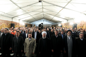 افتتاح منطقه یک آزادراه تهران-شمال با حضور رییس جمهور