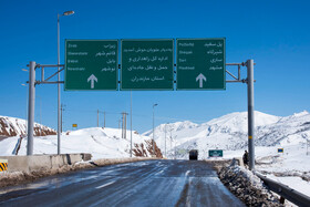 تست کرونا در ورودی مازندران در شهر پل سفید