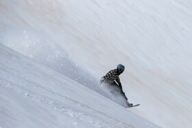 پیست اسکی «تاریک دره» همدان در آخرین روزهای زمستان