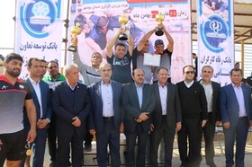 حمایت بانک رفاه از مسابقات کشتی ساحلی کارگران کشور