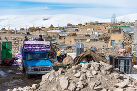 ۶ روز پس از زلزله در قطور از توابع شهرستان خوی