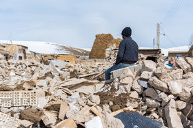 ۶ روز پس از زلزله در قطور از توابع شهرستان خوی
