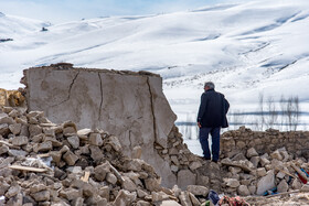 ۶ روز پس از زلزله در قطور از توابع شهرستان خوی