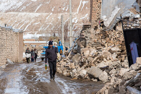 ۶ روز پس از زلزله در قطور از توابع شهرستان خوی