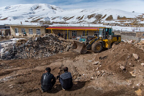 ۶ روز پس از زلزله در قطور از توابع شهرستان خوی