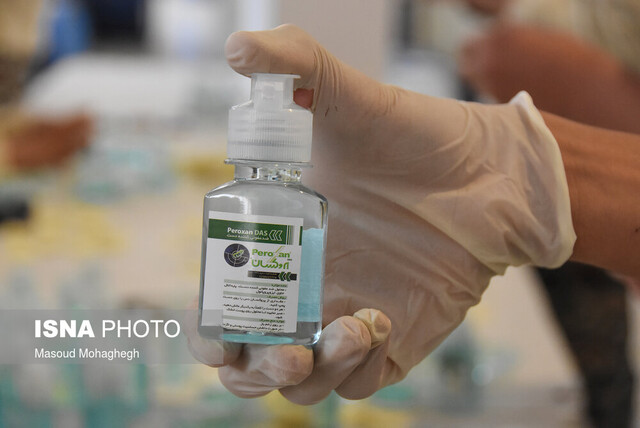 تولید و توزیع ۲۰ هزار لیتر مواد ضدعفونی کننده توسط شرکت آبفا مازندران
