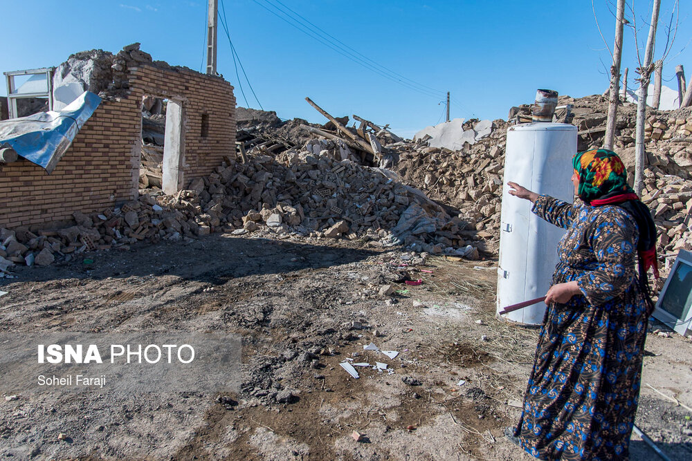 ایسنا - ۶ روز پس از زلزله در قطور از توابع شهرستان خوی