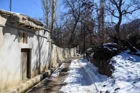 ایران زیباست؛ زمستان در کوچه باغ‌های «شامرزا» در استان سمنان