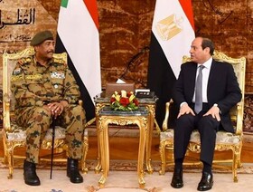 رایزنی تلفنی عبدالفتاح البرهان با رئیس جمهوری مصر