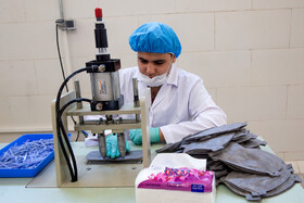 افزایش ظرفیت تولید ماسک‌ بهداشتی در شیراز