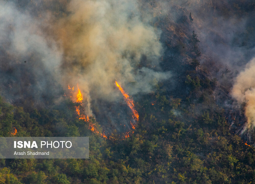 از ارسباران تا خائیز، بحران بالگرد در آتش سوزی جنگل‌ها