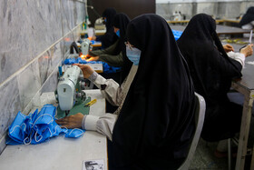 کرونا و سختی‌های شیرین یک گروه جهادی برای تولید ماسک