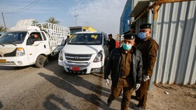 پخش سرود ملی و به صدا درآمدن آژیرها در عراق برای همبستگی با قربانیان کرونا