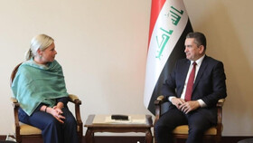 دیدار و رایزنی الزرفی با نماینده سازمان ملل در عراق