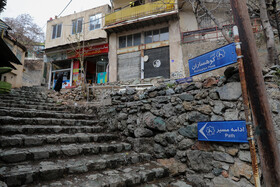 محله دربند تهران در روزهای نخست نوروز ۹۹