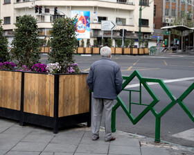 تهران، چهارراه ولیعصر، نوروز ۹۹