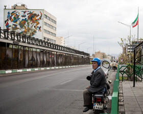 تهران، چهارراه ولیعصر، نوروز ۹۹