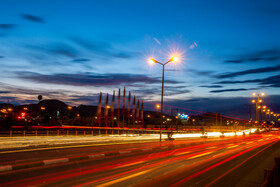پل انقلاب در نزدیکی کمربندی اراک و امامزاده شاه جمال شاهد ترافیک معمولی خود در این روزهای کرونایی است