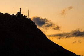 کوه و مسجد خضر نبی(ع) نیز همانند سایر مراکز مذهبی شهر قم تعطیل است