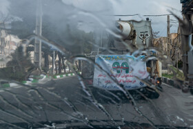 ضدعفونی معابر توسط شهرداری برای مقابله با گسترش ویروس کرونا